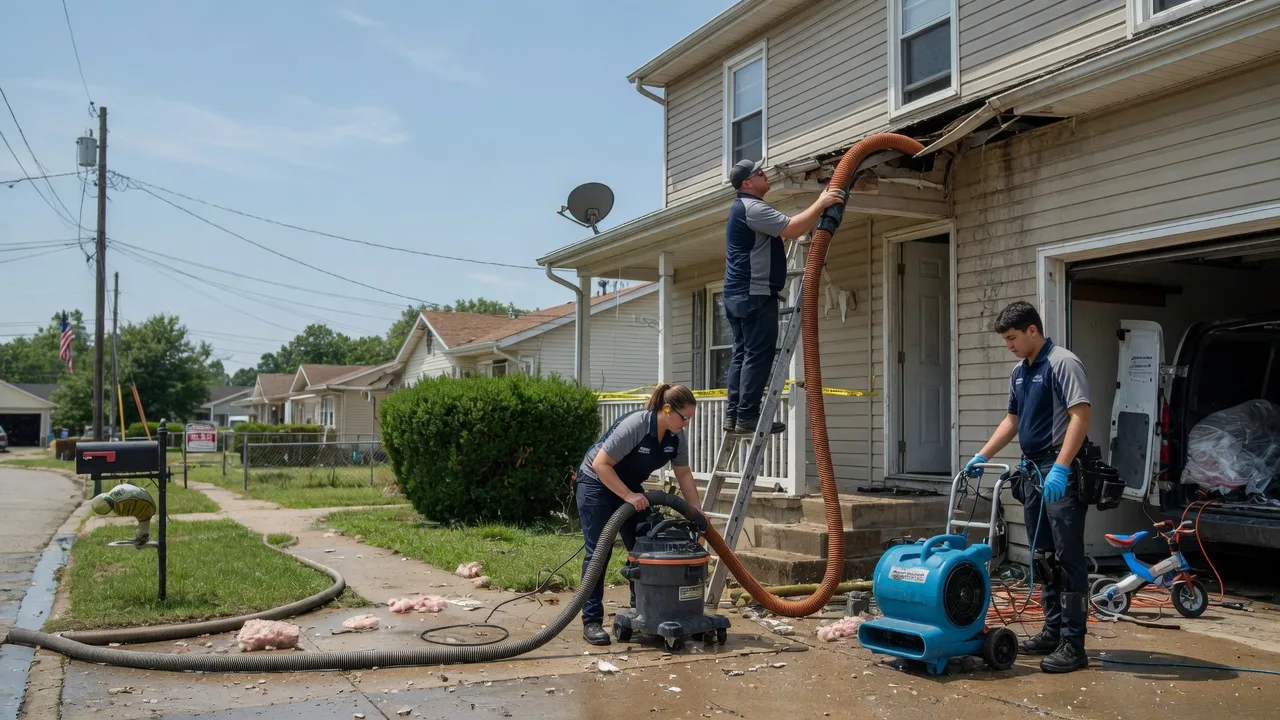 Water Damage Restoration in Mayfield, KS near me